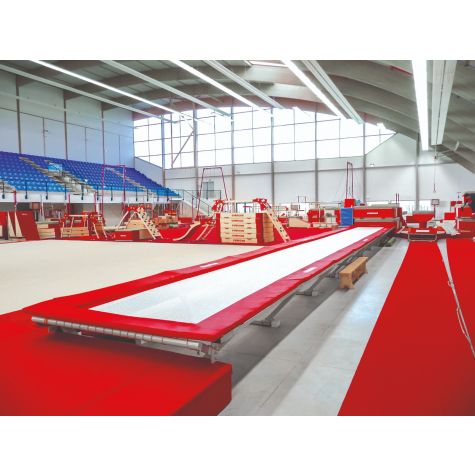 TRAMPOLINE LINÉAIRE ACROTRAMP - 6,70 m