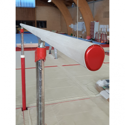 PAIRE DE PORTE-MAINS DE COMPÉTITION POUR BARRES PARALLÈLES - FIBRE NATURELLE - LA PAIRE <BR>PLAN M8127C