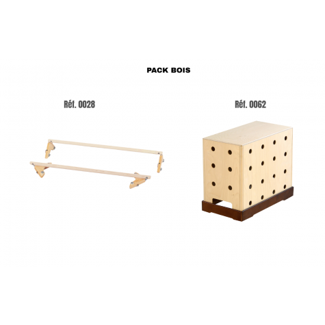 PACK „HOLZ-SERIE“ ÉDUC’GYM 2025