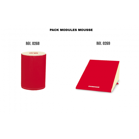 PACK „SCHAUMSTOFFMODULE“ ÉDUC’GYM 2025