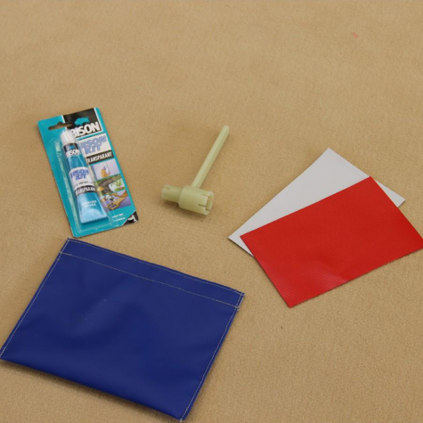 KIT DE RÉPARATION POUR MODULES, TAPIS ET POUTRES GONFLABLES