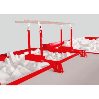 BARRES PARALLÈLES BORD DE FOSSE RABATTABLES(*)